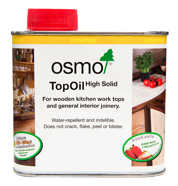 Osmo Top Oil Worktop Oil for Wood Work Tops & Table Tops