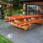 wooden-table-benches