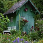 green-garden-shed