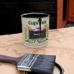 Paint and Refresh with wood paint