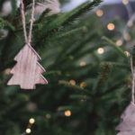 Wooden tree decorations