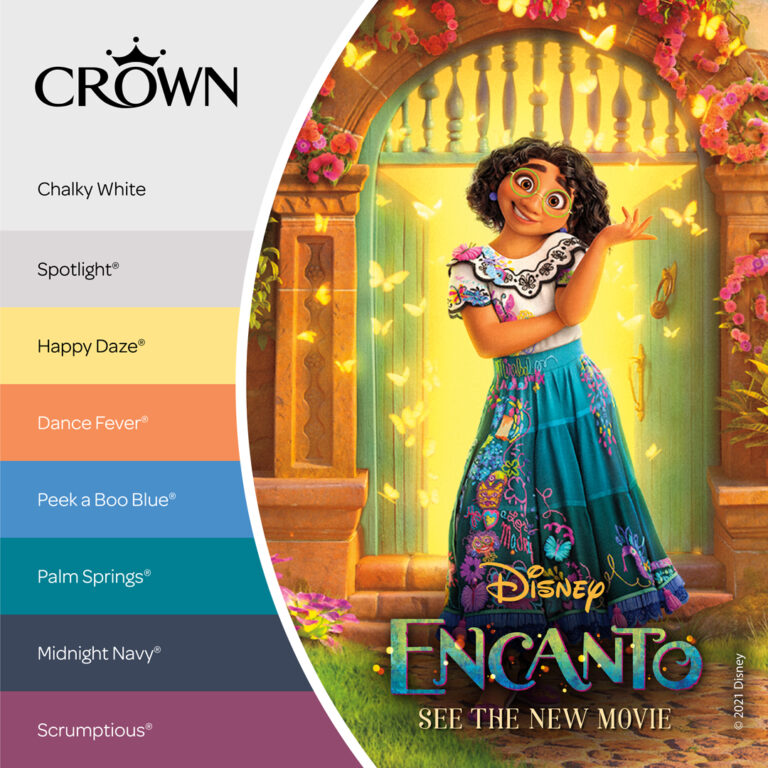 Explore Disney's Encanto Inspired Colours with Crown Breatheasy Paints