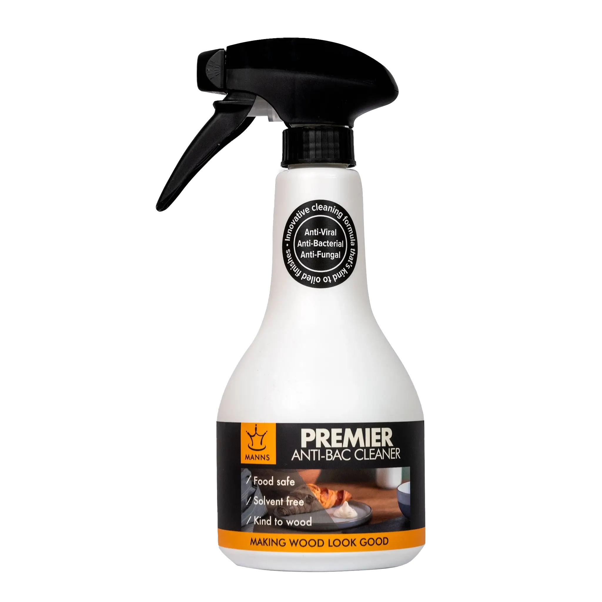 Manns Premier Anti-Bac Cleaner Spray