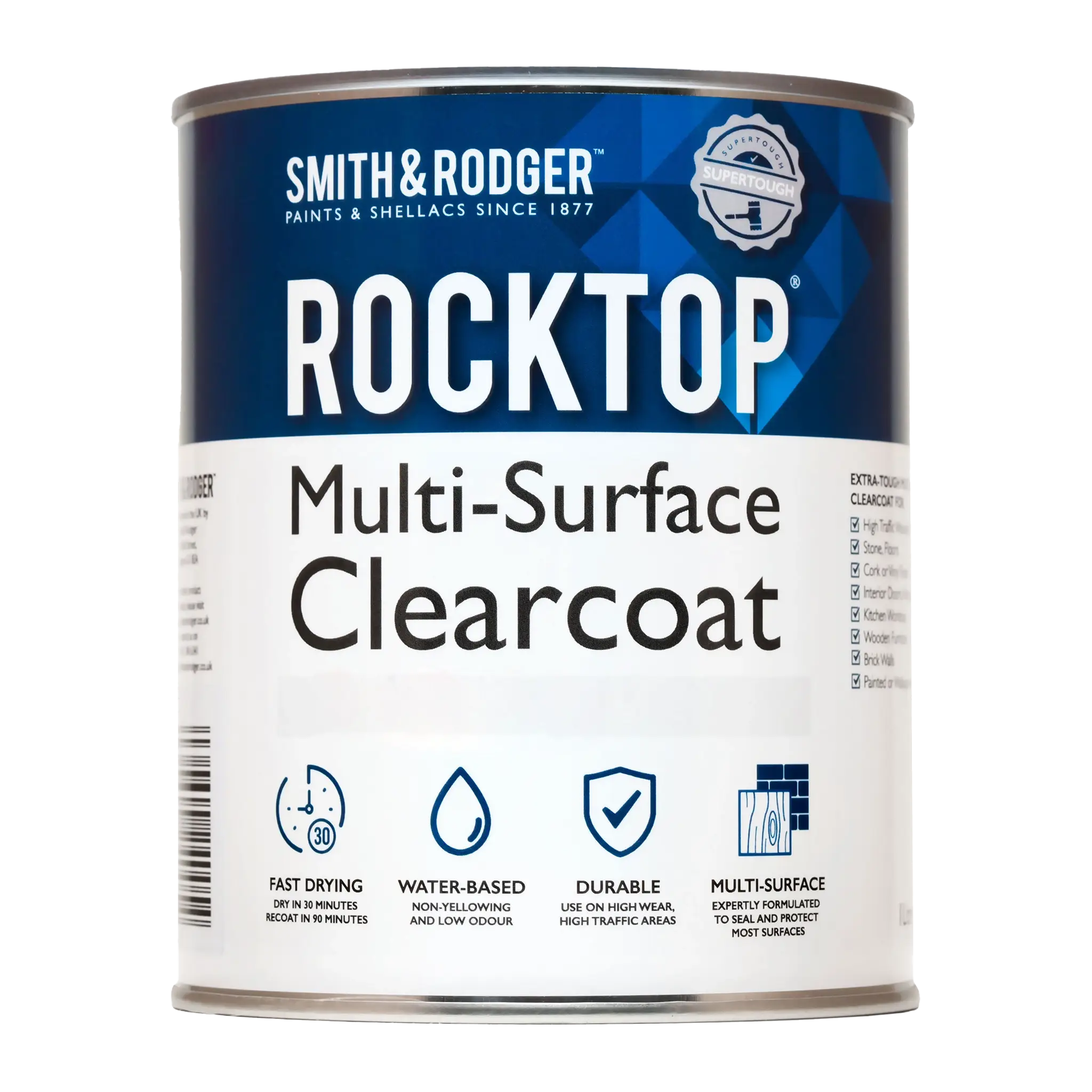 Smith and Rodger Rocktop Multi-Surface Clearcoat