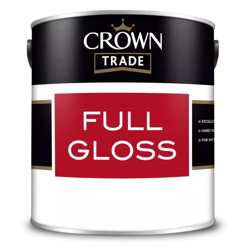 Crown Trade Full Gloss | High Sheen Full Gloss Paint