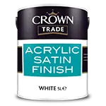 Crown Trade Acrylic Satin Finish