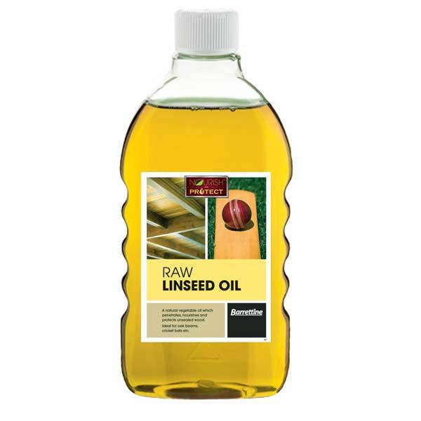 Barrettine Raw Linseed Oil - Wood Finishes Direct