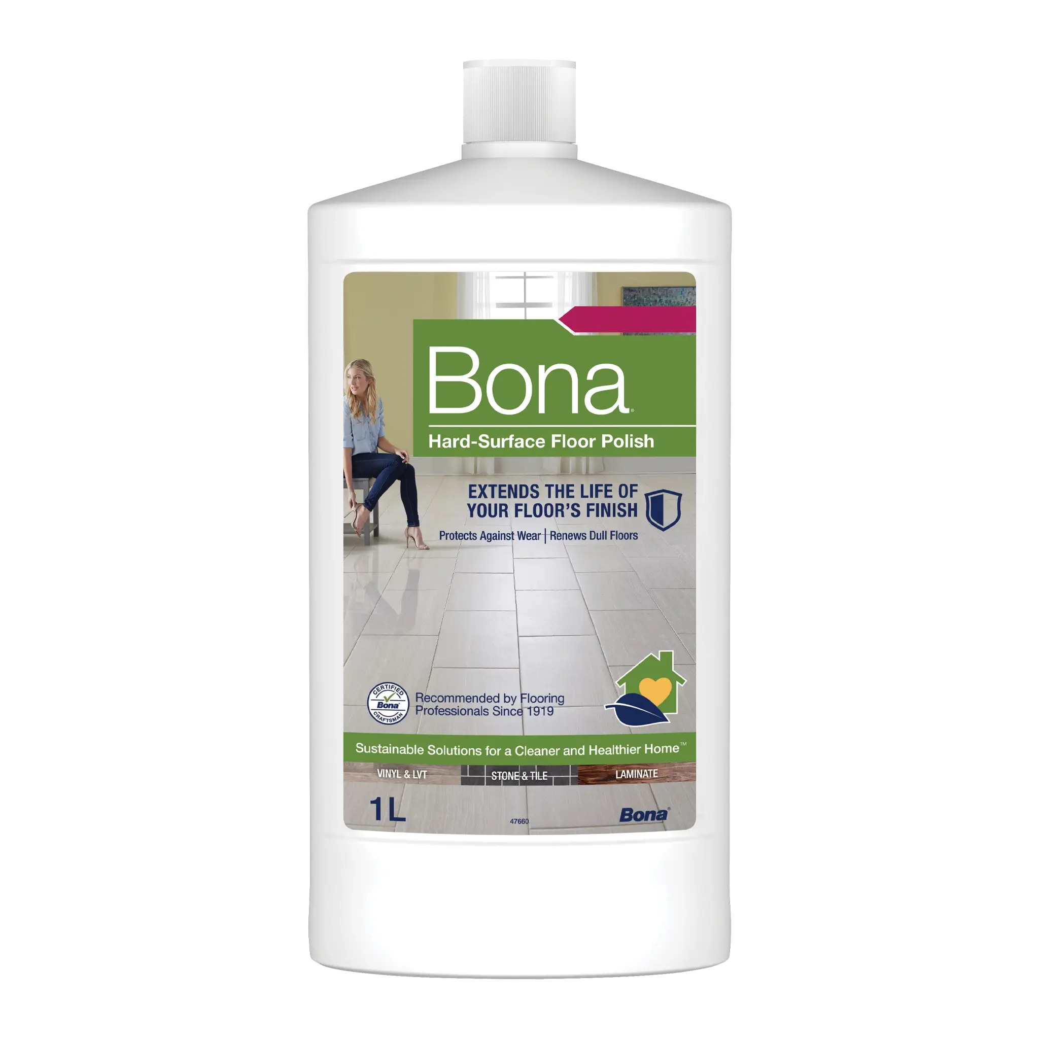 Bona Stone, Tile and Laminate Floor Polish | Ready To Use