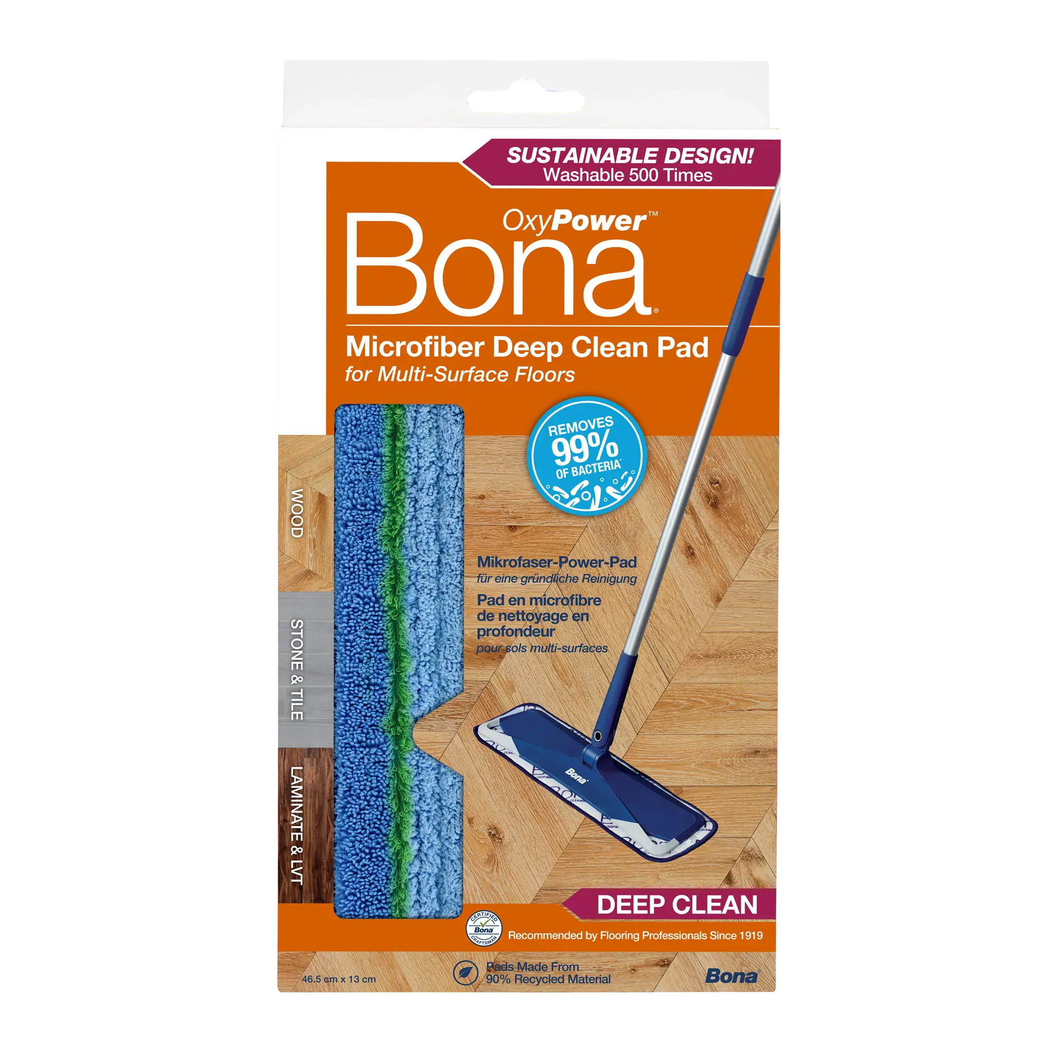 Bona Microfiber Deep Clean Pad