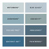 Crafted by Crown Real Paint Swatches Flat Matt Emulsion - Blues