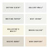 Crafted by Crown Real Paint Swatches Flat Matt Emulsion - Whites